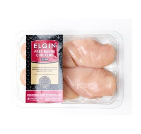 Elgin Chicken Skinless Breast 4s Free Range