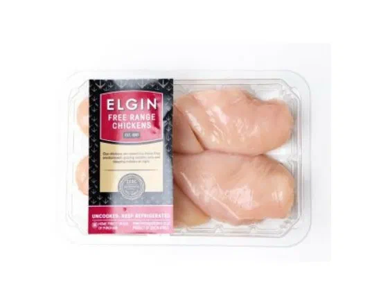 Elgin Chicken Skinless Breast 4s Free Range