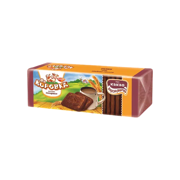 Печенье РотФронт Коровка с какао 375г ОК
