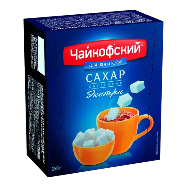 Сахар рафинад Чайкофский бел 250г