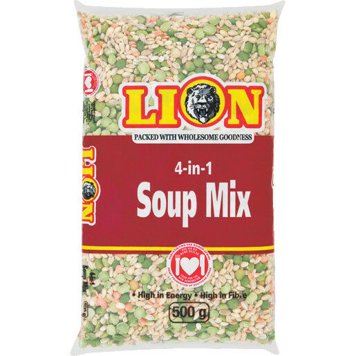 Lion 4 in 1 Soup Mix 500g