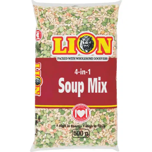 Lion 4 in 1 Soup Mix 500g