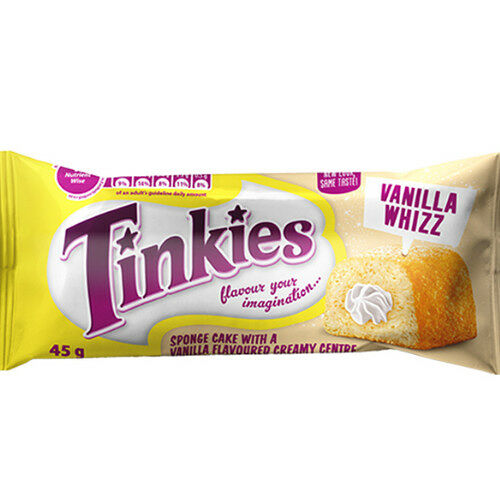 Tinkies Vanilla Whizz 45g