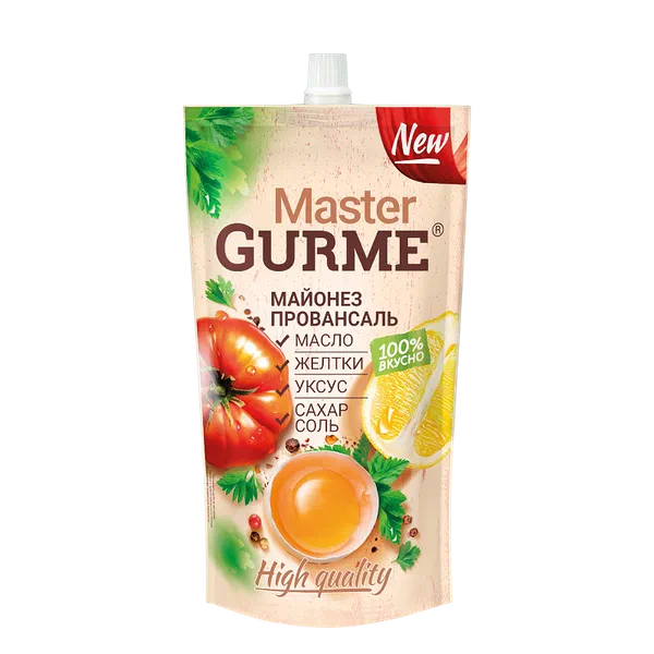 Master Gurme провансаль 50,5% майонези 350г