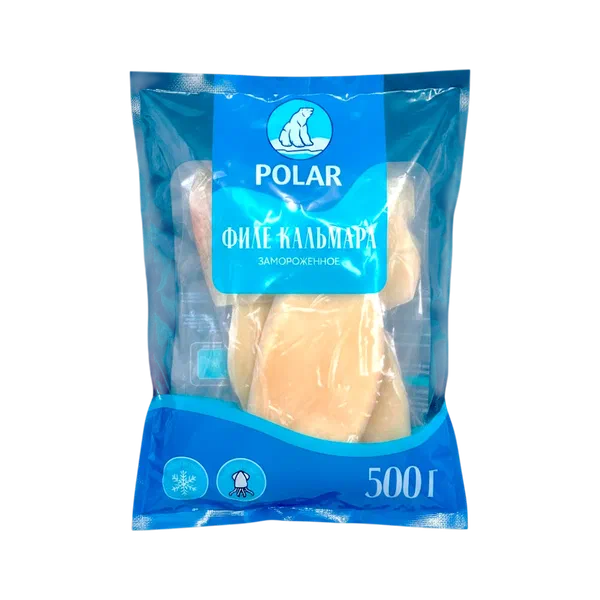 Филе кальмара Polar заморож 500г п/п РЦ