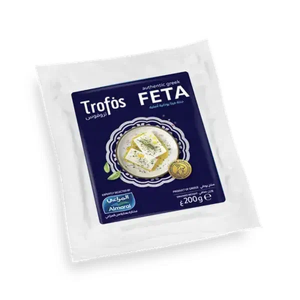 ALMARAI TROFOS TRADITIONAL STYLE FETA WHITE CHEESE 200G