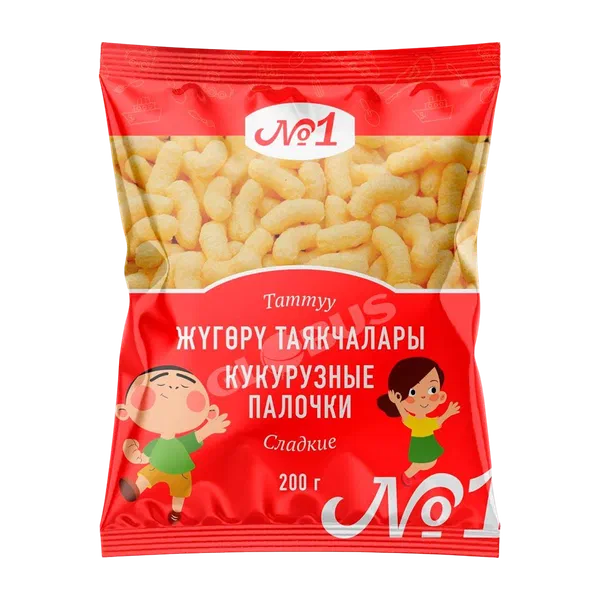 Палочки кукуруз. №1 сладкие 200 г PL1