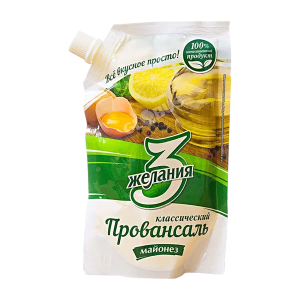 3 Желания провансаль классик майонези 50,5% 190г