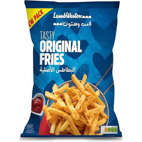 LAMB WESTON POMMES FRITES REGULAR CUT FRENCH FRIES 1KG