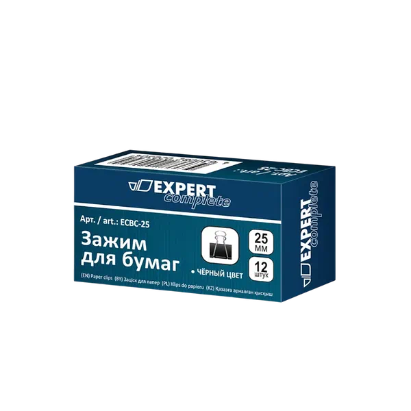 Биндер Expert Complete д/бумаг 25мм 12шт ECBC-25 БЦ