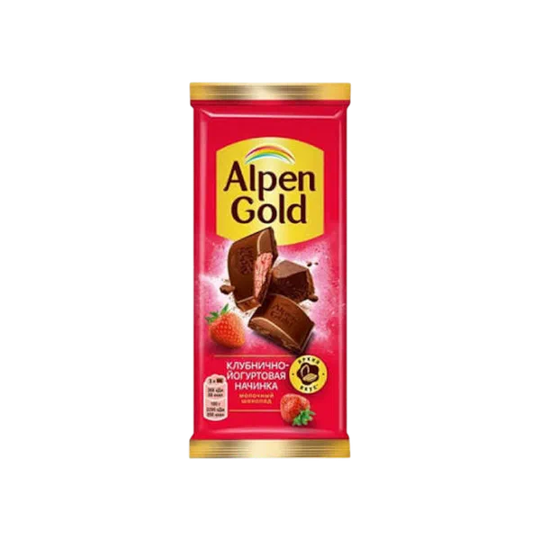 Шоколад Alpen Gold клубн-йогурт 80г KraftFoods