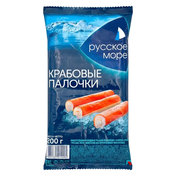 РМ краб таякчалары заморож 200г