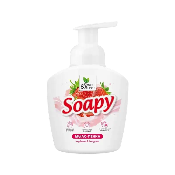 Soapy Клубника жидк дозатор крем-пенкасы 400мл