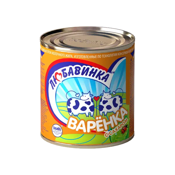 Сгущенка Любавинка вареная начинка кондит. 380г ж/б ЗМЖ
