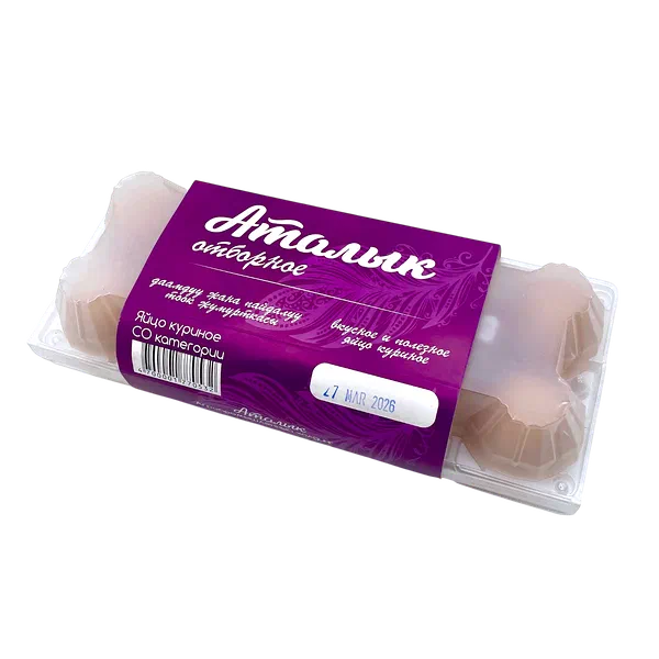 Яйцо куриное ТриТ Аталык Отборное 10шт С0