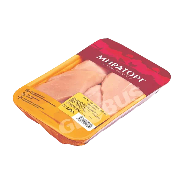 Филе цыпленка бройлера Мираторг б/кожи 850г РЦ