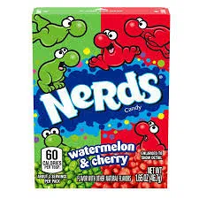 Nerds Wild Cherry Watermelon 47g