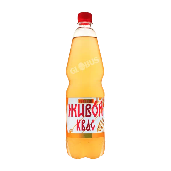 Квас Живой Овсяный фильтр. пастер 0,9л п/б Абдыш Ата Кыргызстан 8