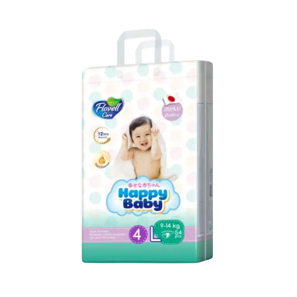 Подгузники детск Flovell Happy Giga 4 L 54шт