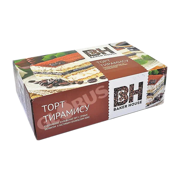 Торт Baker House Тирамису бисквитный 350г