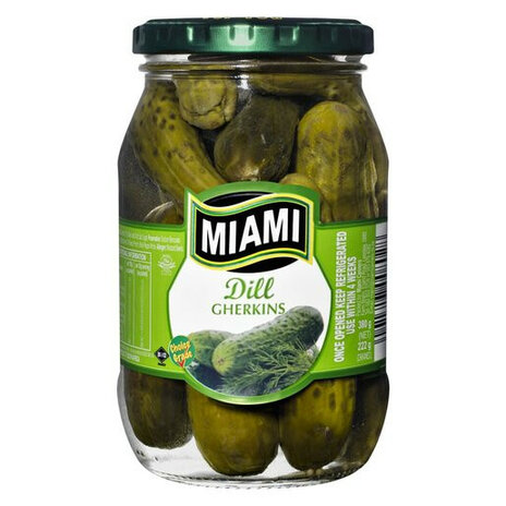 Miami Dill  Gherkins 380g