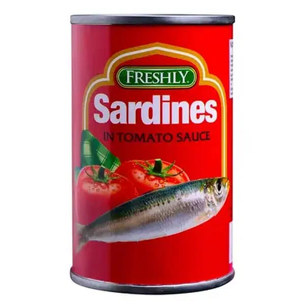 FRESHLY SARDINES IN RICH TOMATO SAUCE 155G