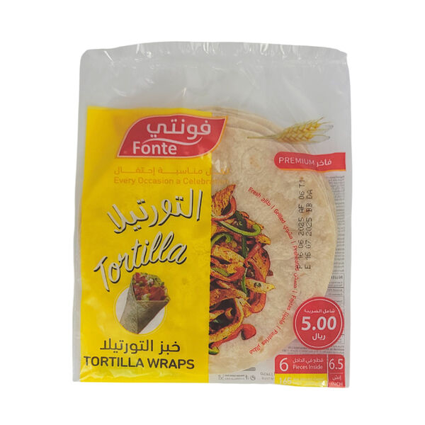 فونتي خبز التورتيلا سادة