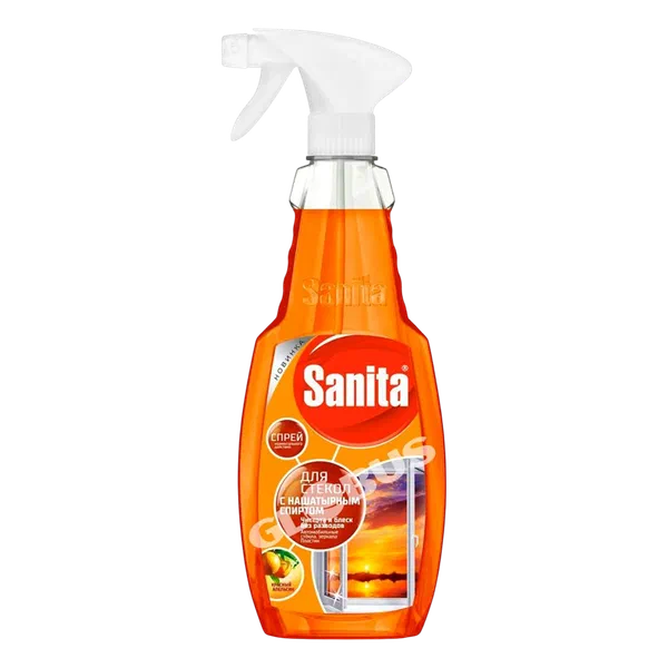 Sanita спирт кошулган айнек жуугуч каражаты 500г 