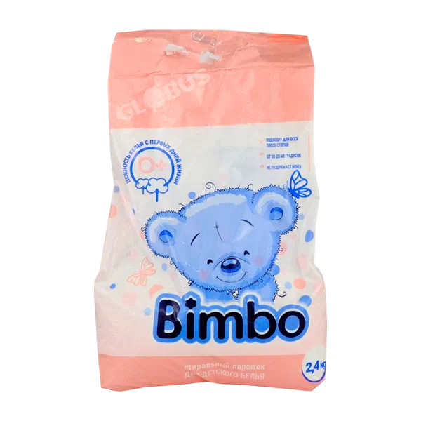 Порошок стир Bimbo унив детск 2,4кг РЦ