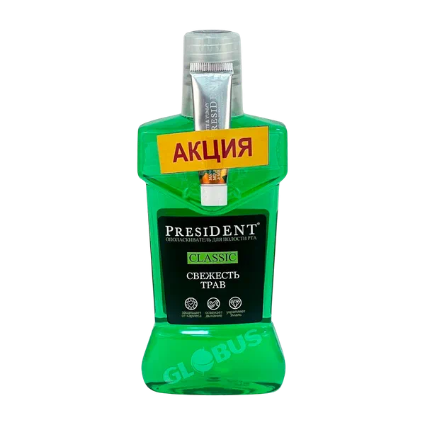 Ополас д/рта President Classic ежеднев уход 250мл