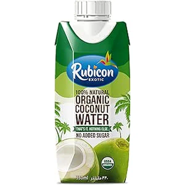 RUBICON ORGANIC COCONUT WATER 330ML - RUBICON ORGANIC COCONUT WATER