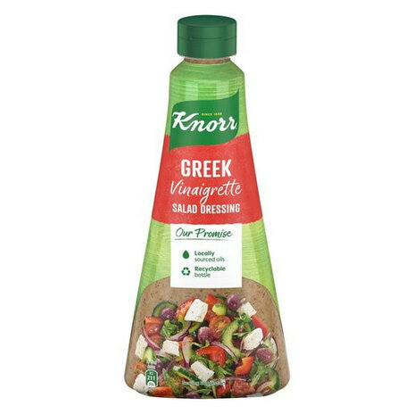 Knorr Greek Vinaigrette Salad Dressing 340ml
