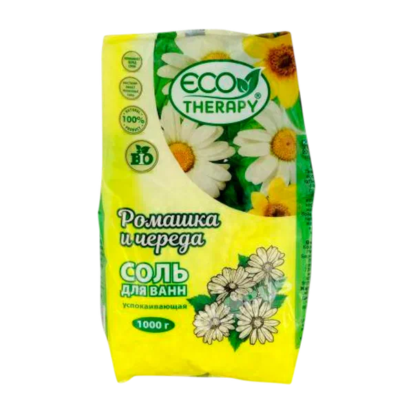 Соль д/ванны Eco Therapy ромаш/череда 1кг
