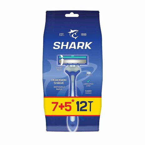 Shark Razor Percision Shave Men 3 Blades 7+5*