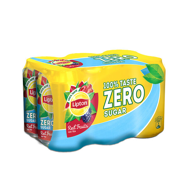 Lipton Ice Tea Red Fruits Can 310 Ml (310 Ml X6)