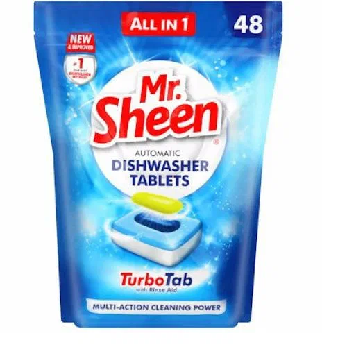 Mr. Sheen Regular Dishwashing Tablets 48's