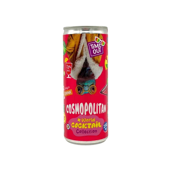 Алкогольный напиток Time Out Cosmopolitan 0,25л ж/б Россия 12