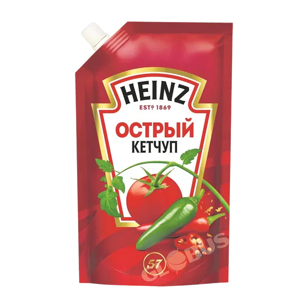Кетчуп Heinz острый 320г д/п