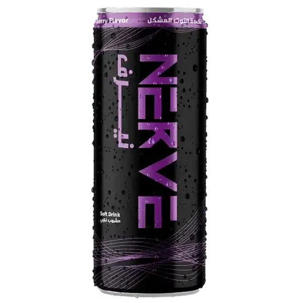 NERVE MIX BERRY DRINK CAN 250ML - NERVE MIXED BERRY ENERGY DRINK