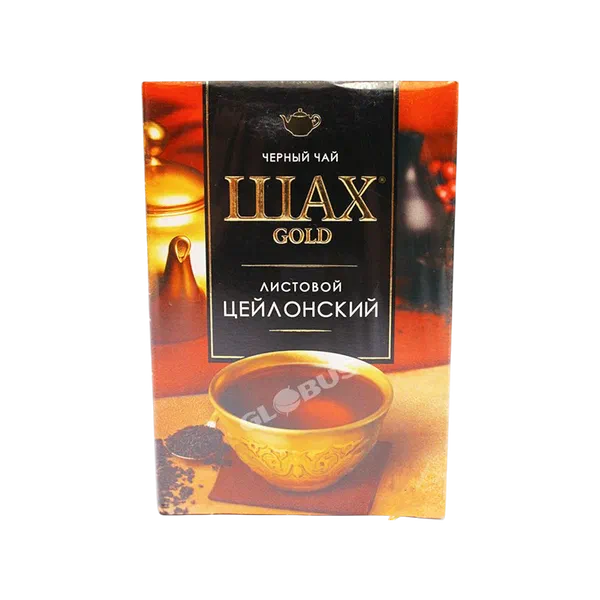 Чай Шах Gold цейлонский лист 90г