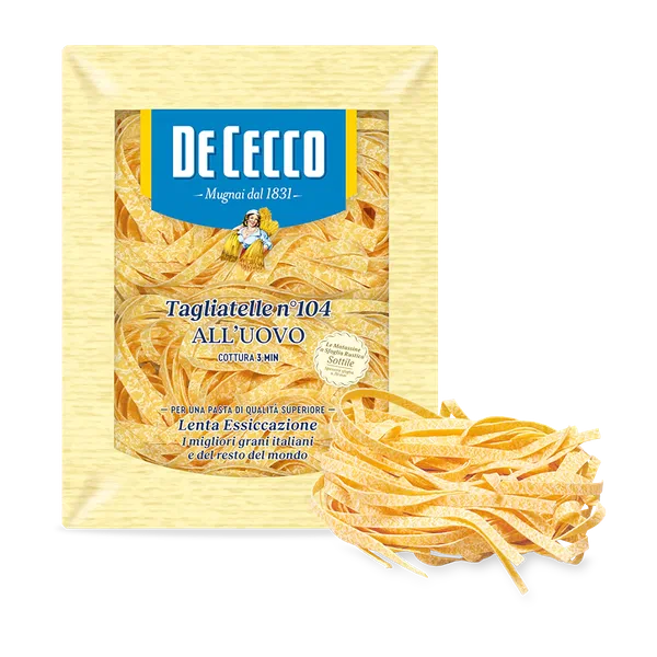 Макароны De Cecco Тальятелле Алл'уово №104 яичные 250г