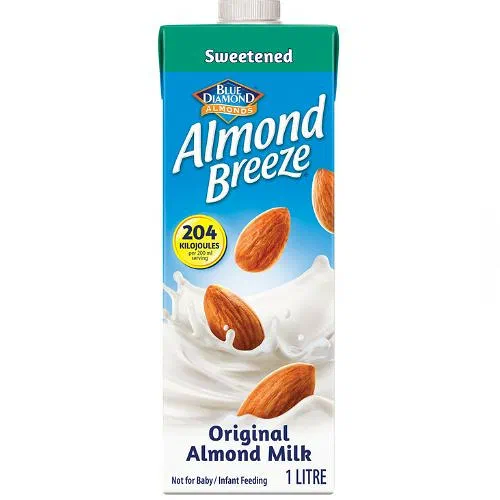 Almond Breeze Almond Milk Sweetened 1l