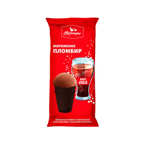 Мороженое Свилогорье кола в ваф. Стаканчике 95г