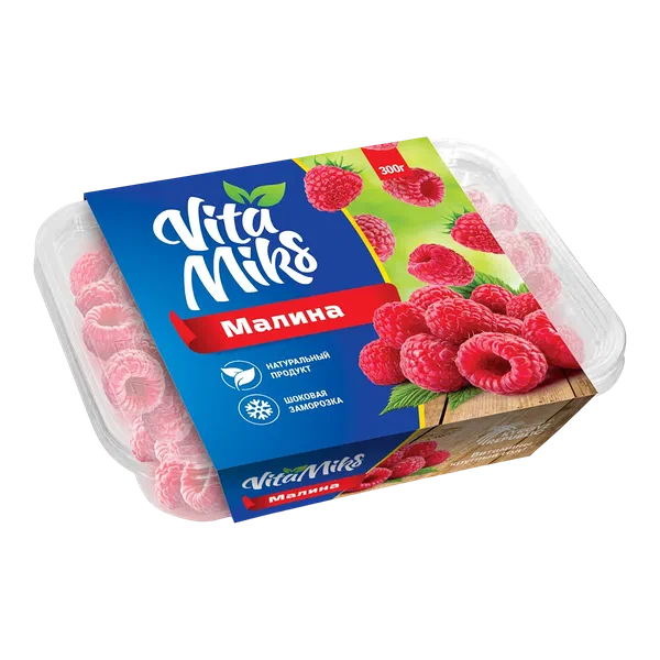 Малина VitaMiks заморож  300г