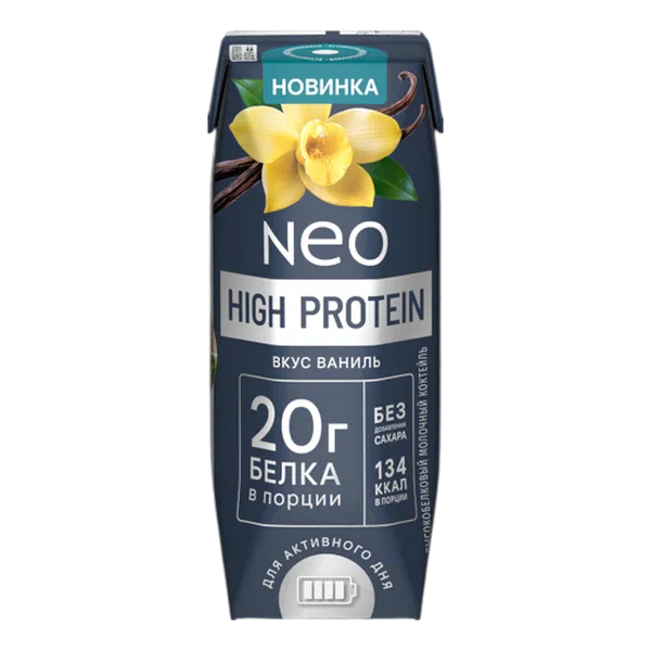 Коктейль NEO Protein со вкусом ванили 260мл Бишкексут