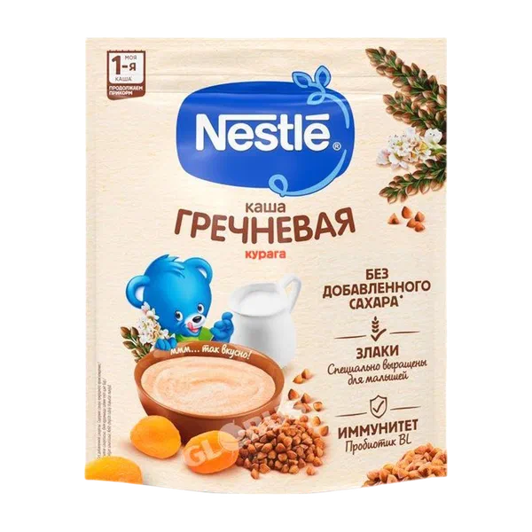 Балдар буламыгы Nestle греч. курага менен 6 айдан 200г д/п
