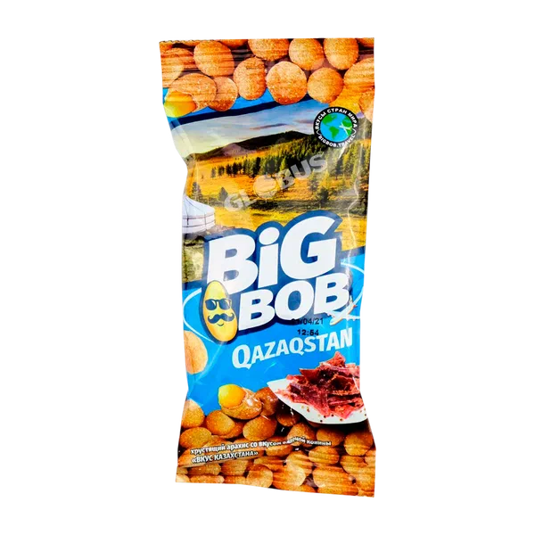 Орехи Big Bob арахис вялен конина вкус Казахстана 50г п/п Казахстан 15