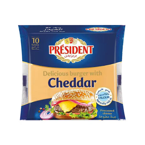 President Brgr/Ched.Cheese.200 Gm