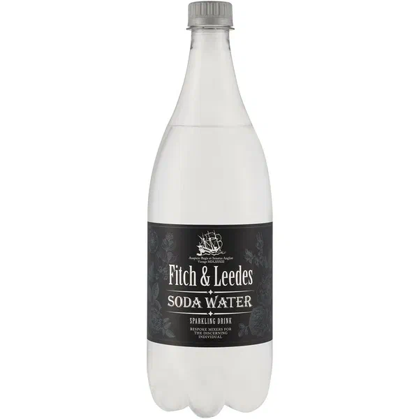 Fitch & Leedes Soda Water 1L