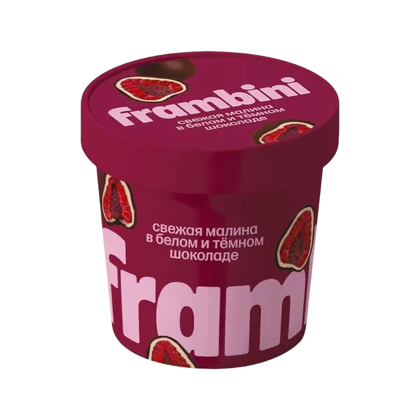 Frambini в белом/тёмном шоколаде тондурулган малина 130г
